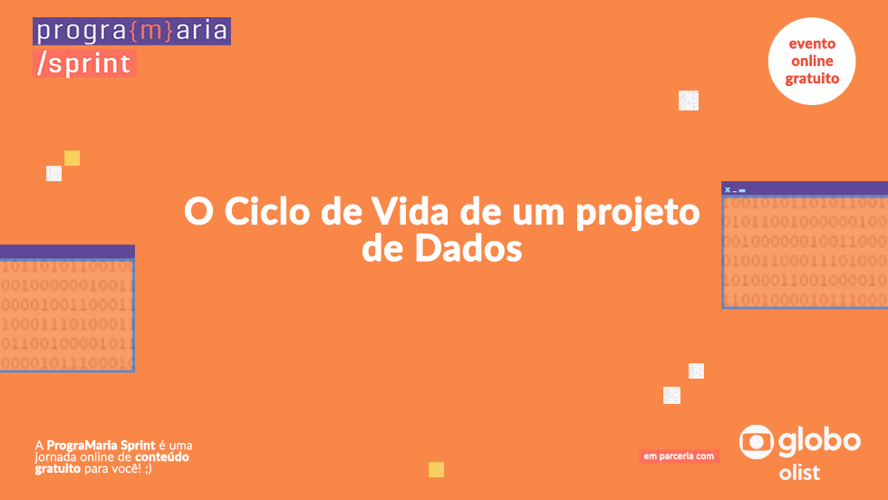 O ciclo de vida de um projeto de dados