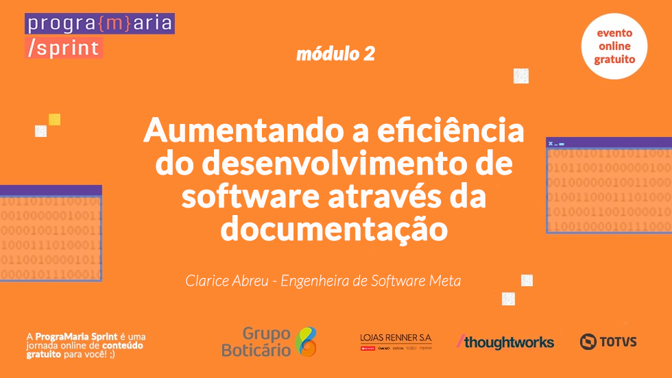 Aumentando a eficiência do desenvolvimento de software através da documentação