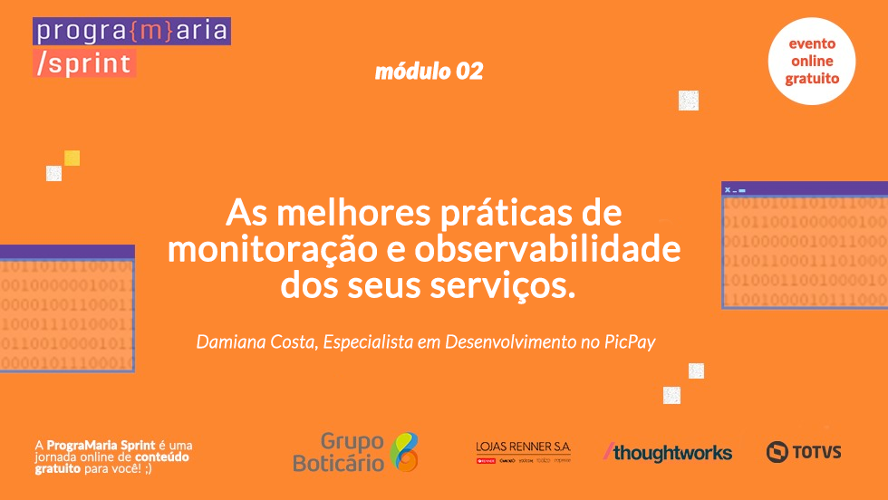 As melhores práticas de monitoração e observabilidade dos seus serviços