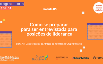 Como se preparar para ser entrevistada na liderança