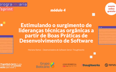 Estimulando o surgimento de lideranças técnicas orgânicas a partir de Boas Práticas de Desenvolvimento de Software