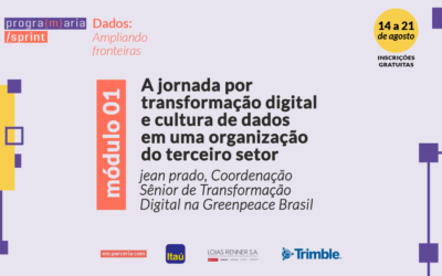A jornada por transformação digital e cultura de dados em uma organização do terceiro setor
