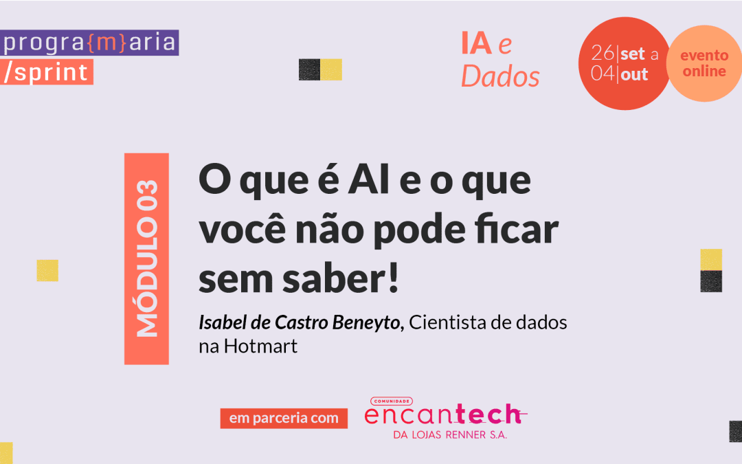 O que é IA e o que você não pode ficar sem saber