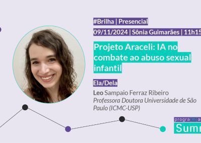 Projeto Araceli: IA no combate ao abuso sexual infantil | #Brilha