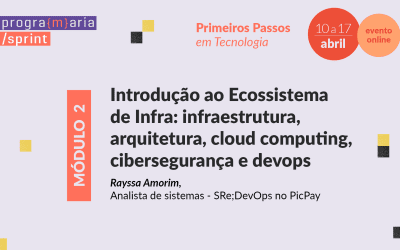 Introdução ao Ecossistema de Infra: infraestrutura, arquitetura, cloud computing, cibersegurança e devops