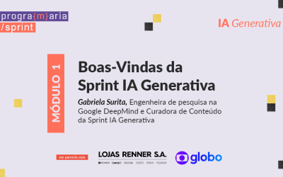 Boas-vindas à PrograMaria Sprint IA Generativa